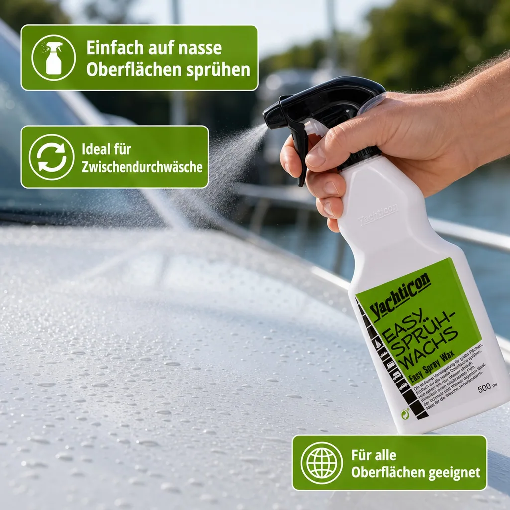 YACHTICON Easy Sprühwachs 500 ml zum Versiegeln
