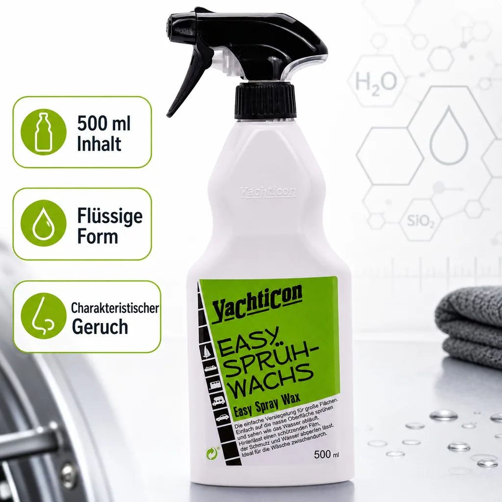 YACHTICON Easy Sprühwachs 500 ml zum Versiegeln