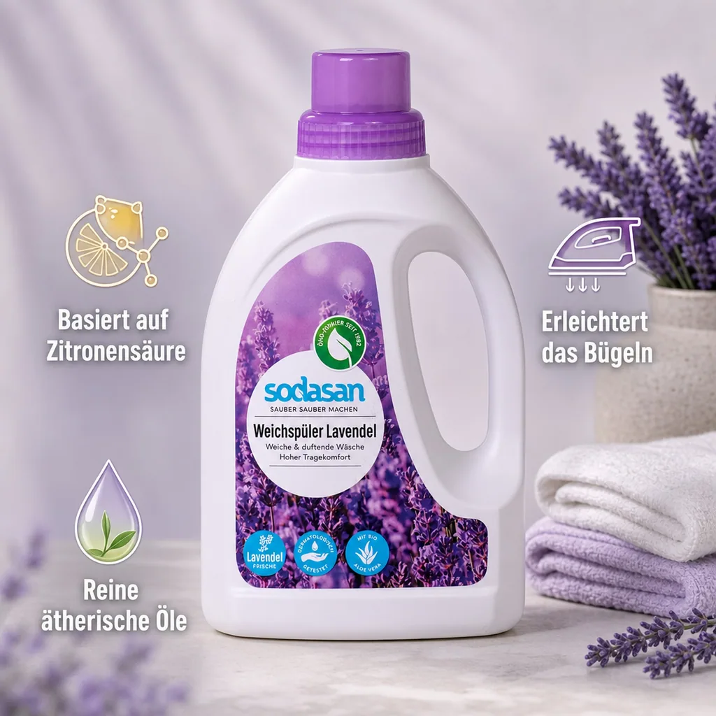 SODASAN Weichspüler Lavendel 750 ml