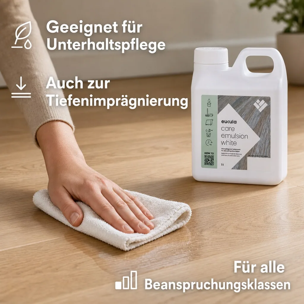 eukula care emulsion weiß 1 Liter Pflegeemulsion