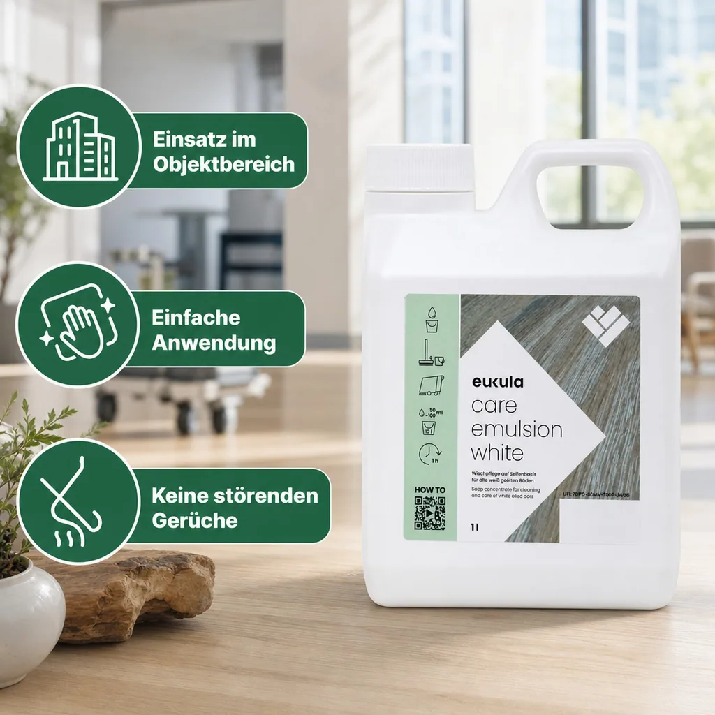 eukula care emulsion weiß 1 Liter Pflegeemulsion