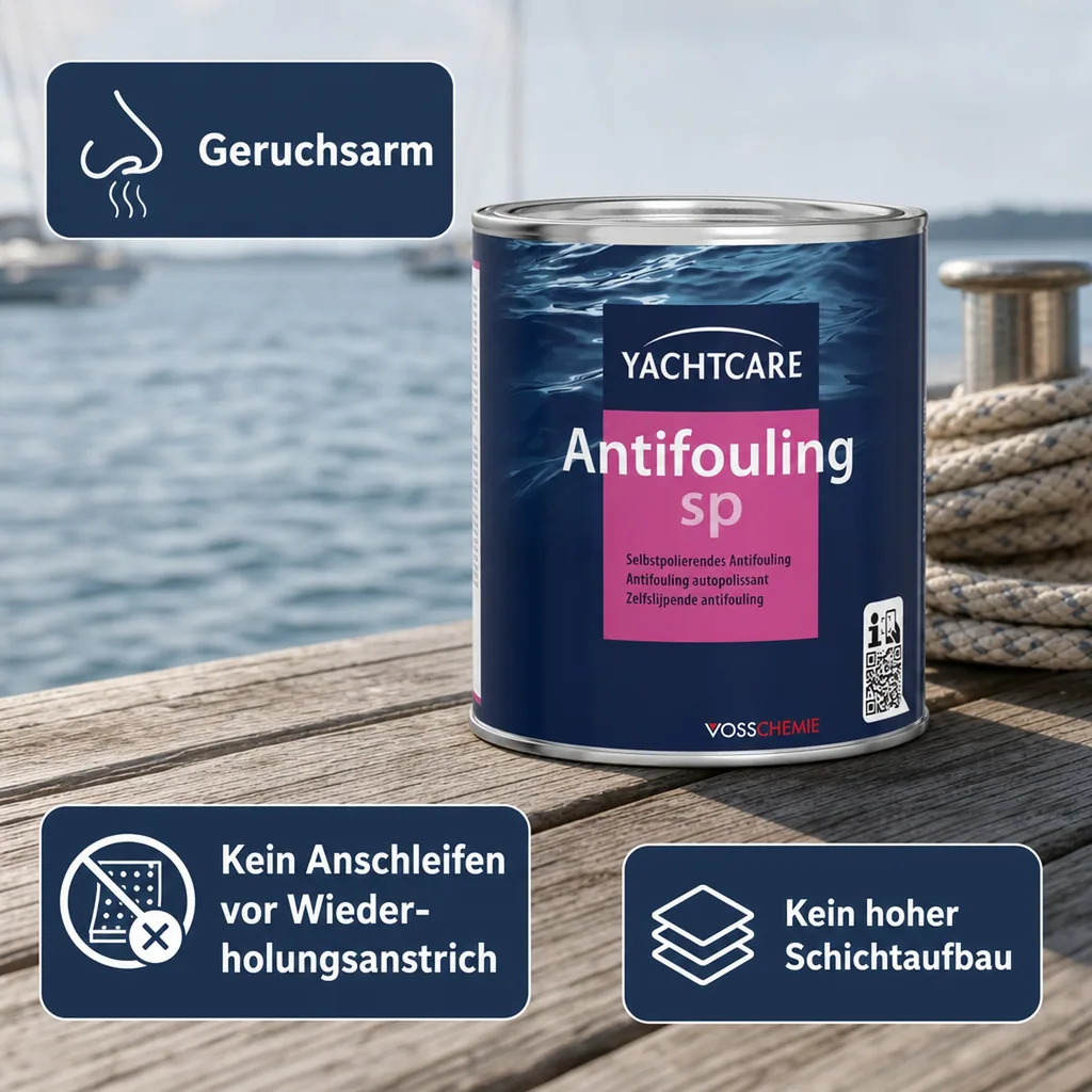 YACHTCARE Antifouling SP 750 ml black
