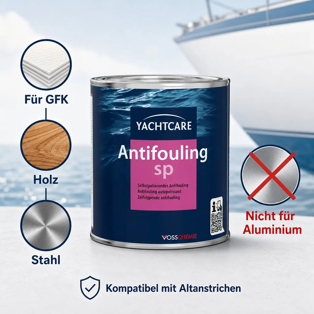 YACHTCARE Antifouling SP 750 ml black