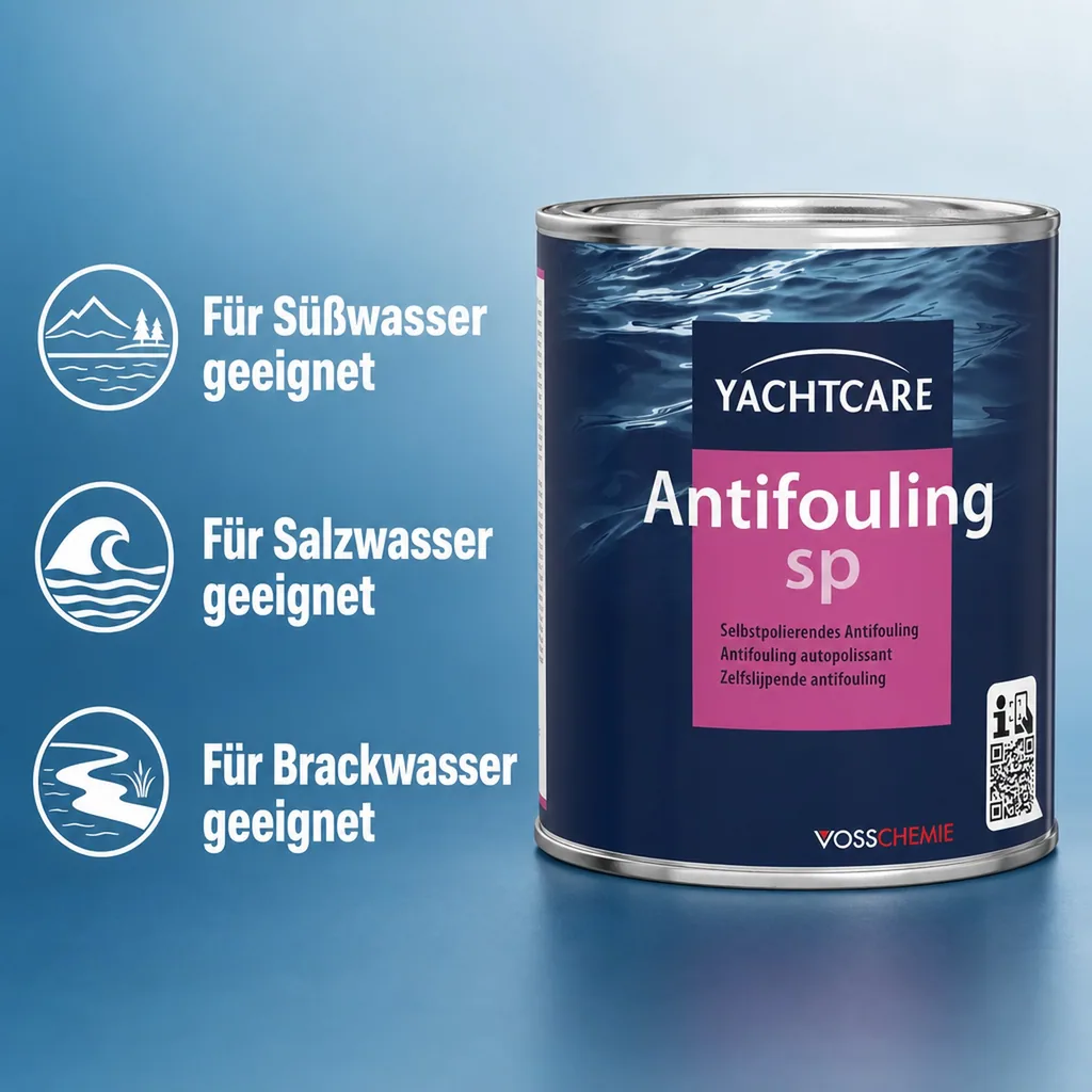 YACHTCARE Antifouling SP 750 ml black