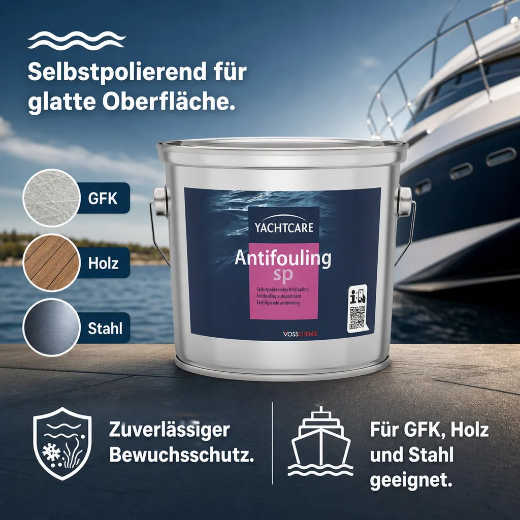 YACHTCARE Antifouling SP 2,5 Liter black