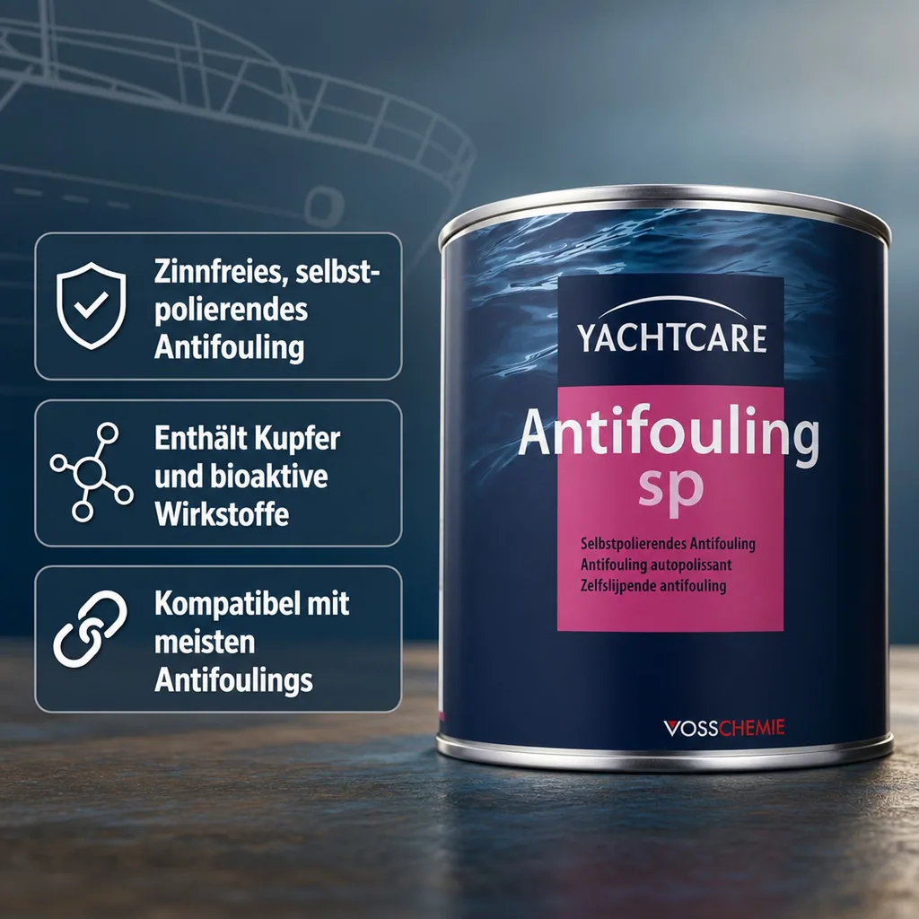 YACHTCARE Antifouling SP 750 ml red