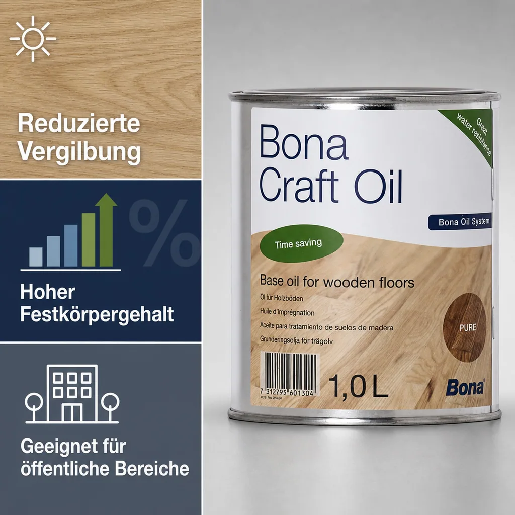 BONA Craft Oil PURE 1 Liter neutral