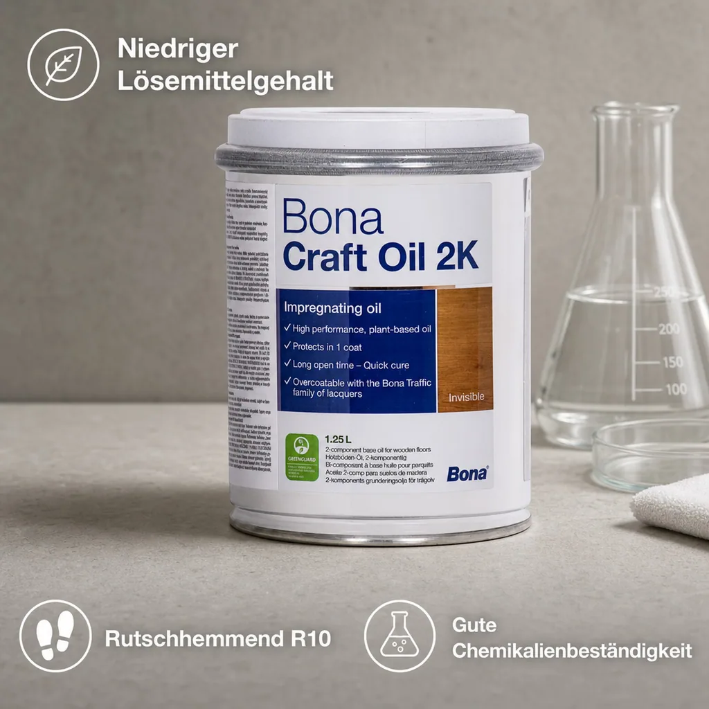 BONA Craft Oil 2K Invisible 1,25 Liter