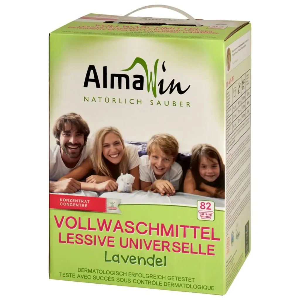 ALMAWIN Vollwaschmittel 4,6 kg 82 Waschgänge