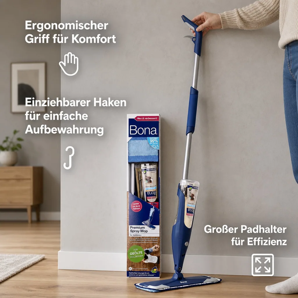 BONA Premium Spray Mopp für geölte Oberflächen
