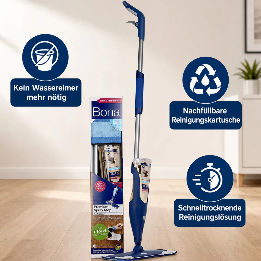 BONA Premium Spray Mopp für geölte Oberflächen