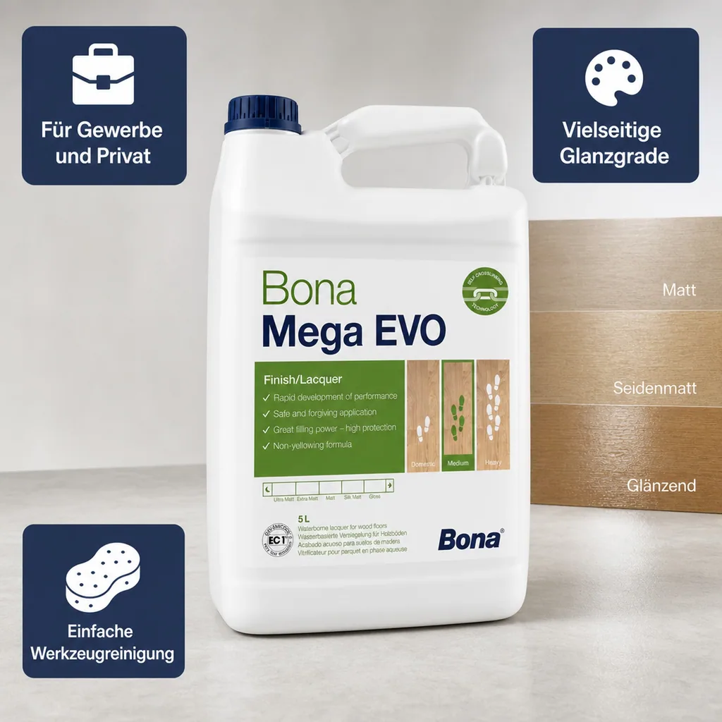 BONA MEGA One halbmatt 5 Liter Versiegelung