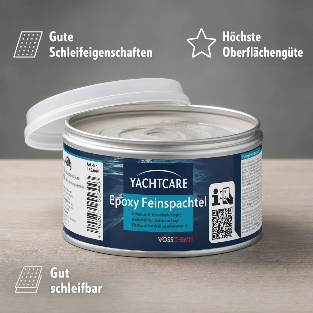 YACHTCARE Epoxy Feinspachtel 450 g