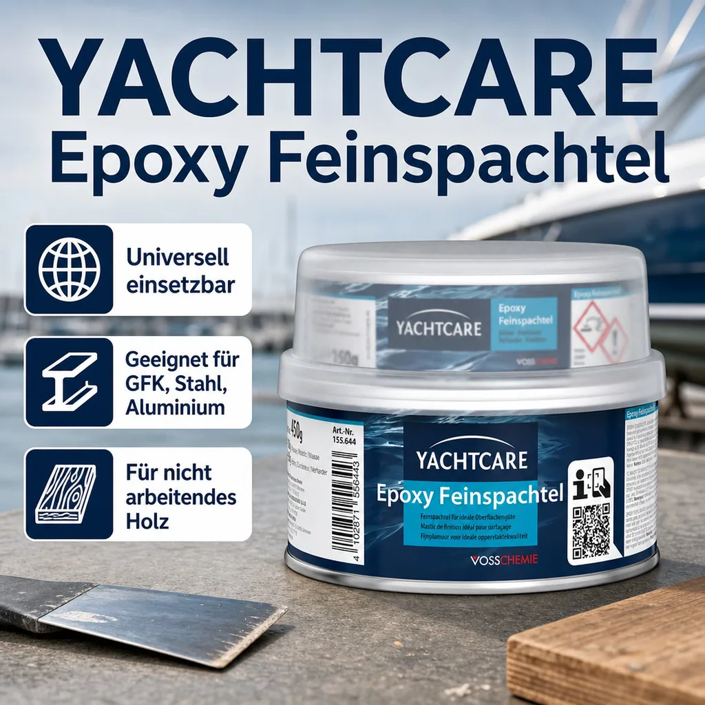 YACHTCARE Epoxy Feinspachtel 450 g