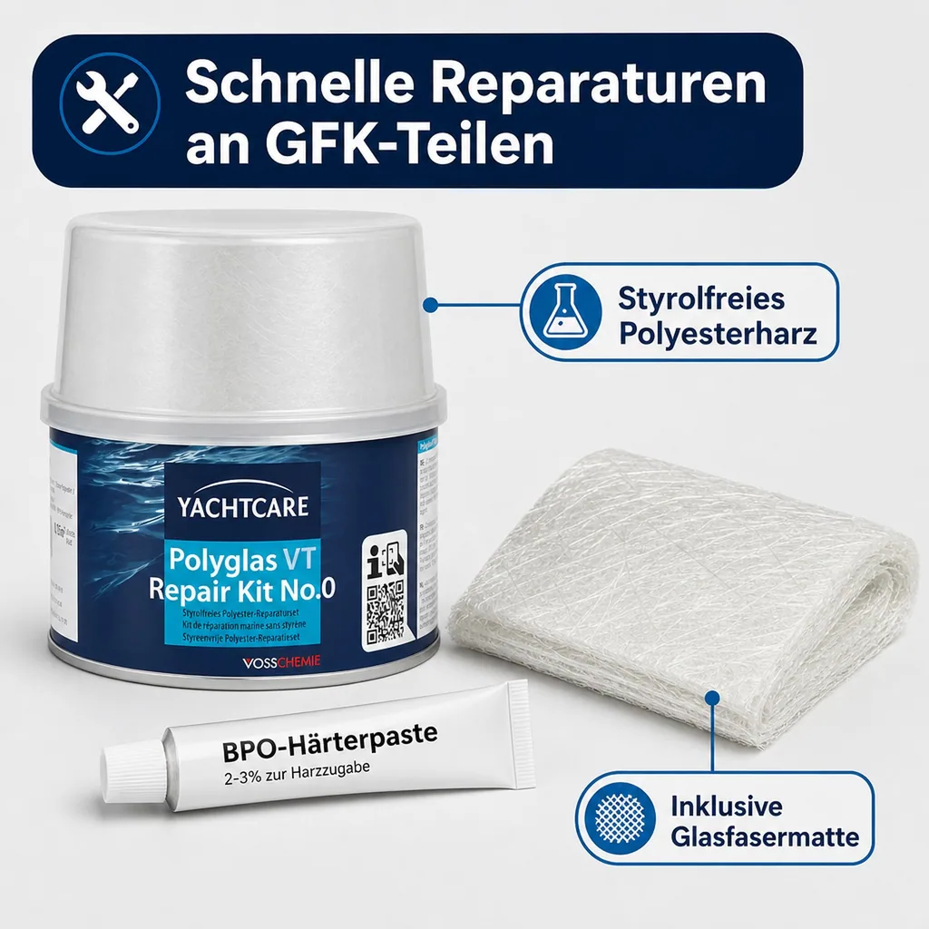 YACHTCARE Polyglas VT Repair Kit No.0 - 250 g