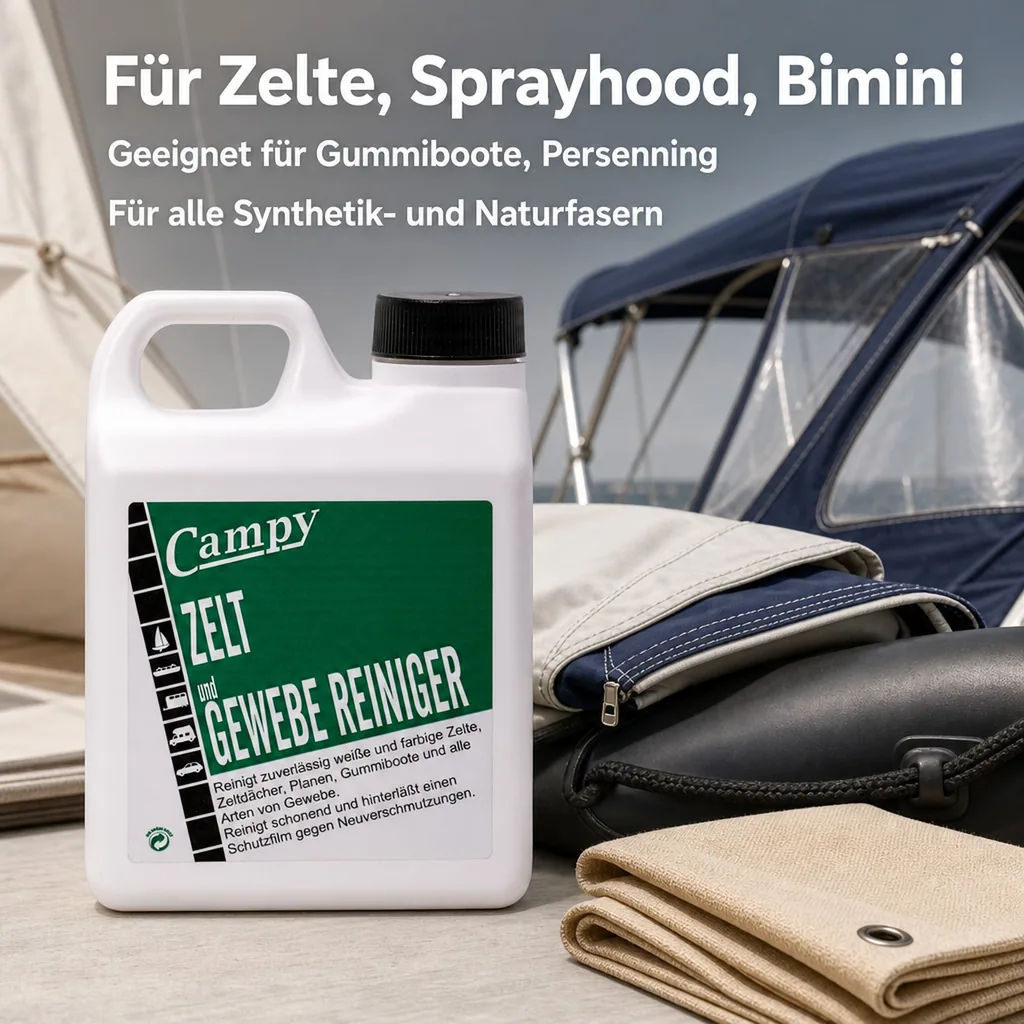 YACHTICON Zelt und Gewebereiniger 1 Liter
