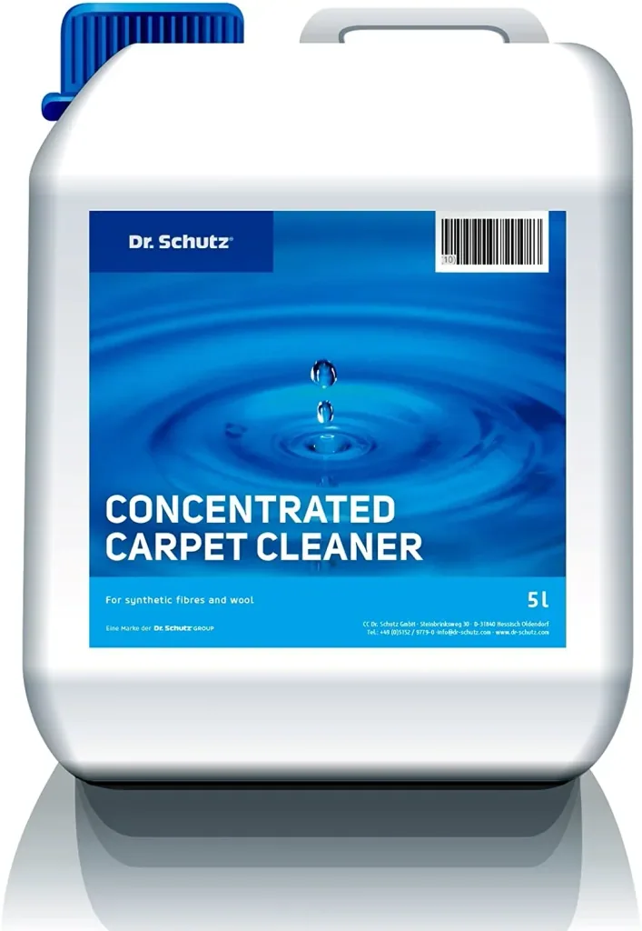 DR. SCHUTZ Teppichreiniger 5 Liter Konzentrat reicht für ca. 350 m² A