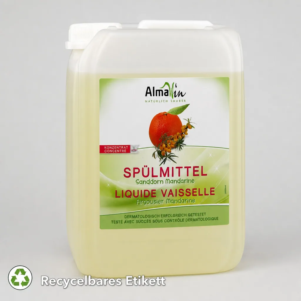 ALMAWIN Spülmittel Sanddorn Mandarine 5 Liter