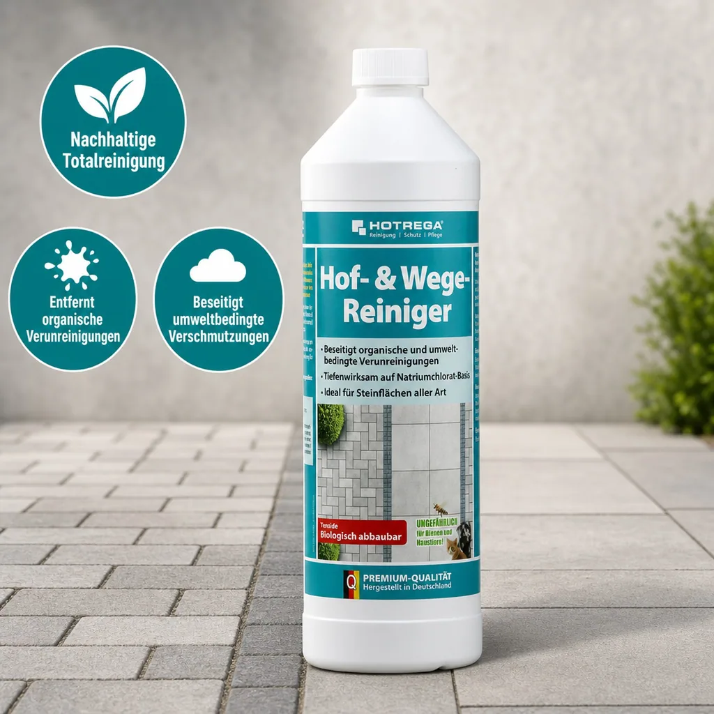 HOTREGA Hof- & Wege Reiniger 1 Liter Konzentrat