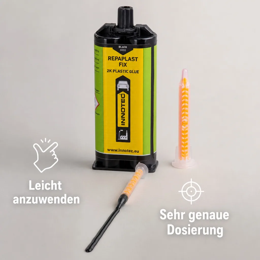 INNOTEC Repaplast Fix 50 ml schwarz Doppelkartusche