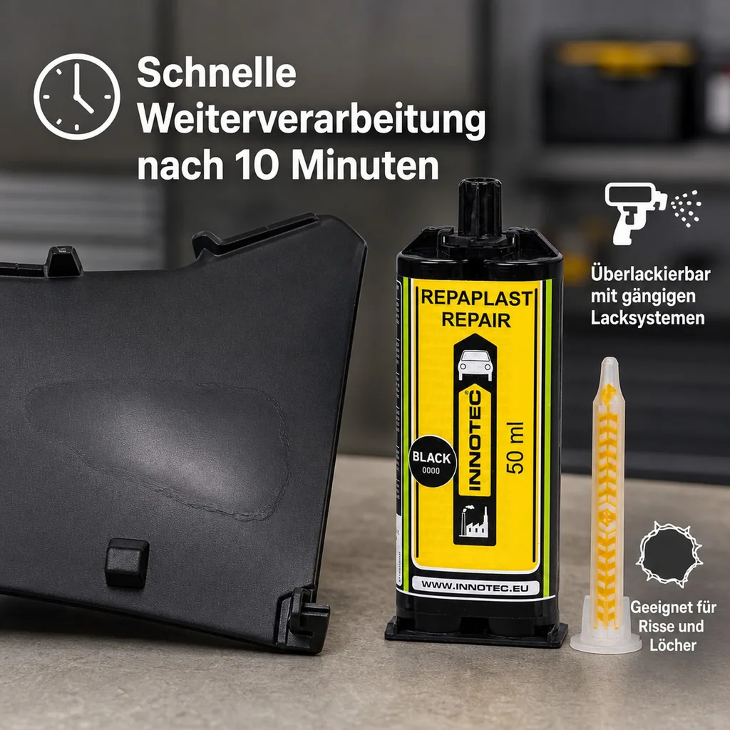 INNOTEC Repaplast Repair 50 ml schwarz Doppelkartusche