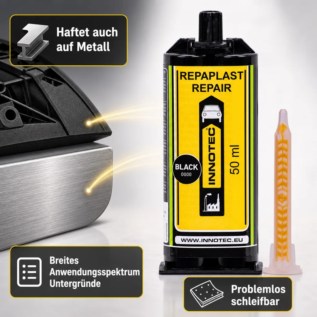 INNOTEC Repaplast Repair 50 ml schwarz Doppelkartusche