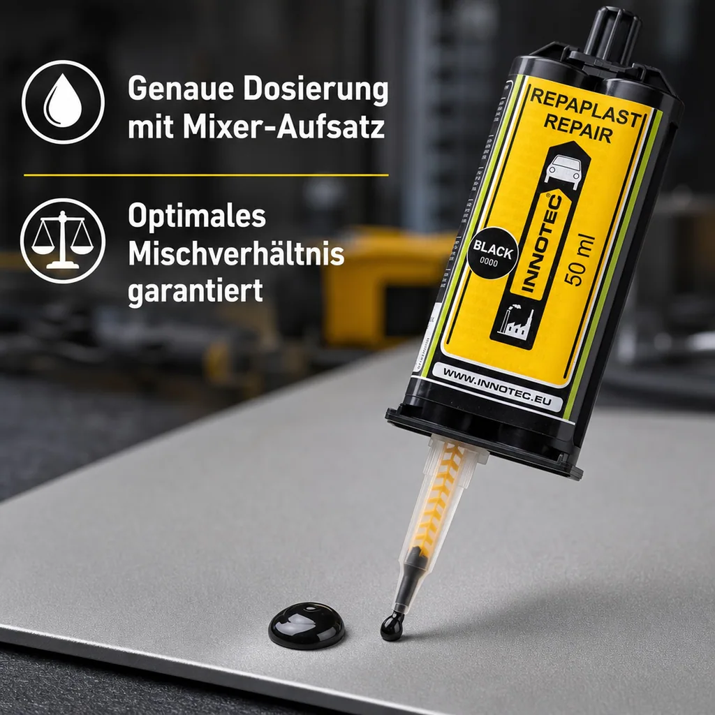 INNOTEC Repaplast Repair 50 ml schwarz Doppelkartusche