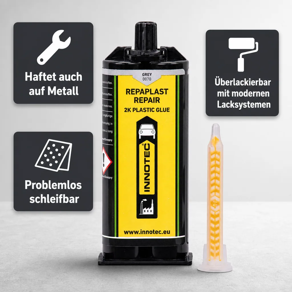 INNOTEC Repaplast Repair 50 ml grau Doppelkartusche