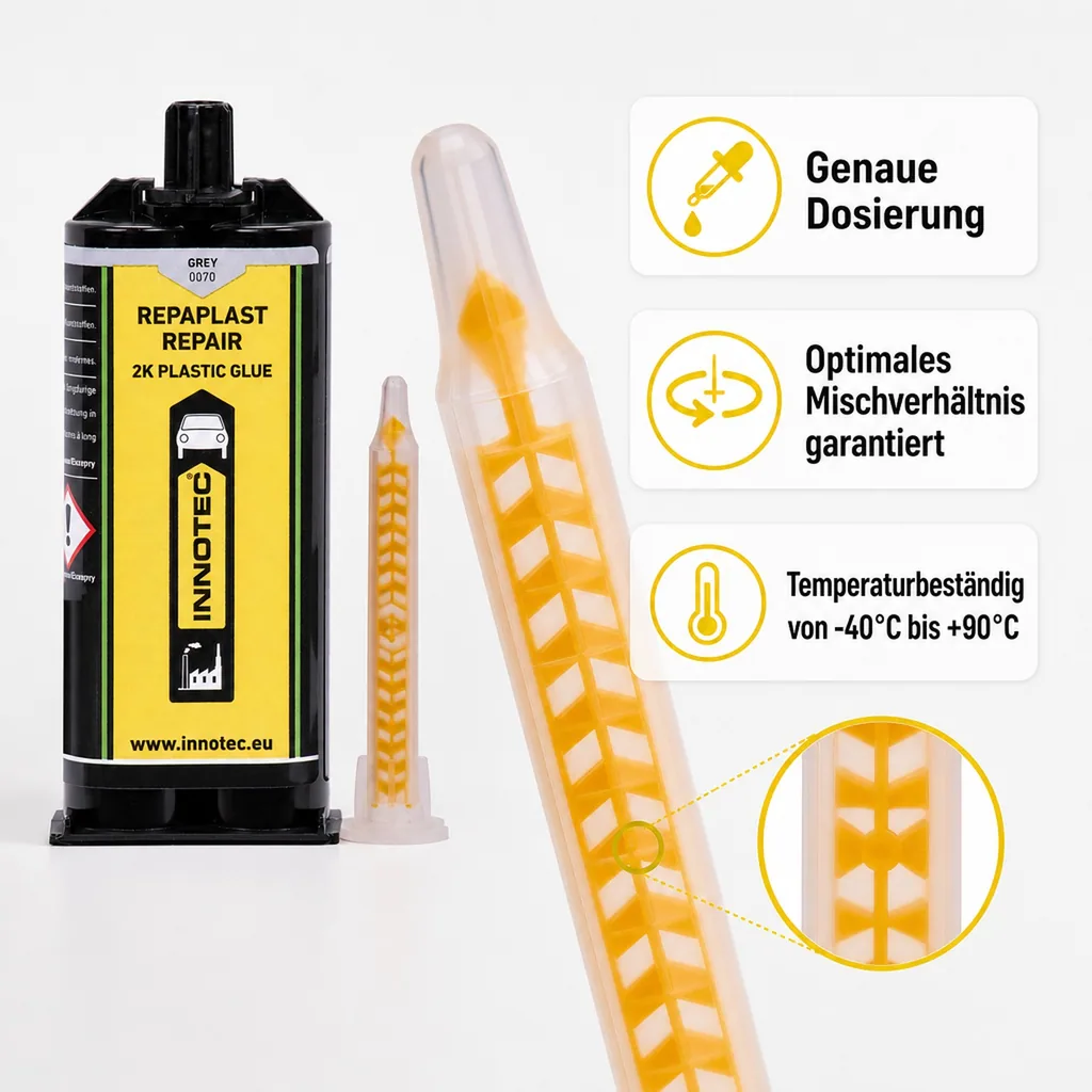 INNOTEC Repaplast Repair 50 ml grau Doppelkartusche