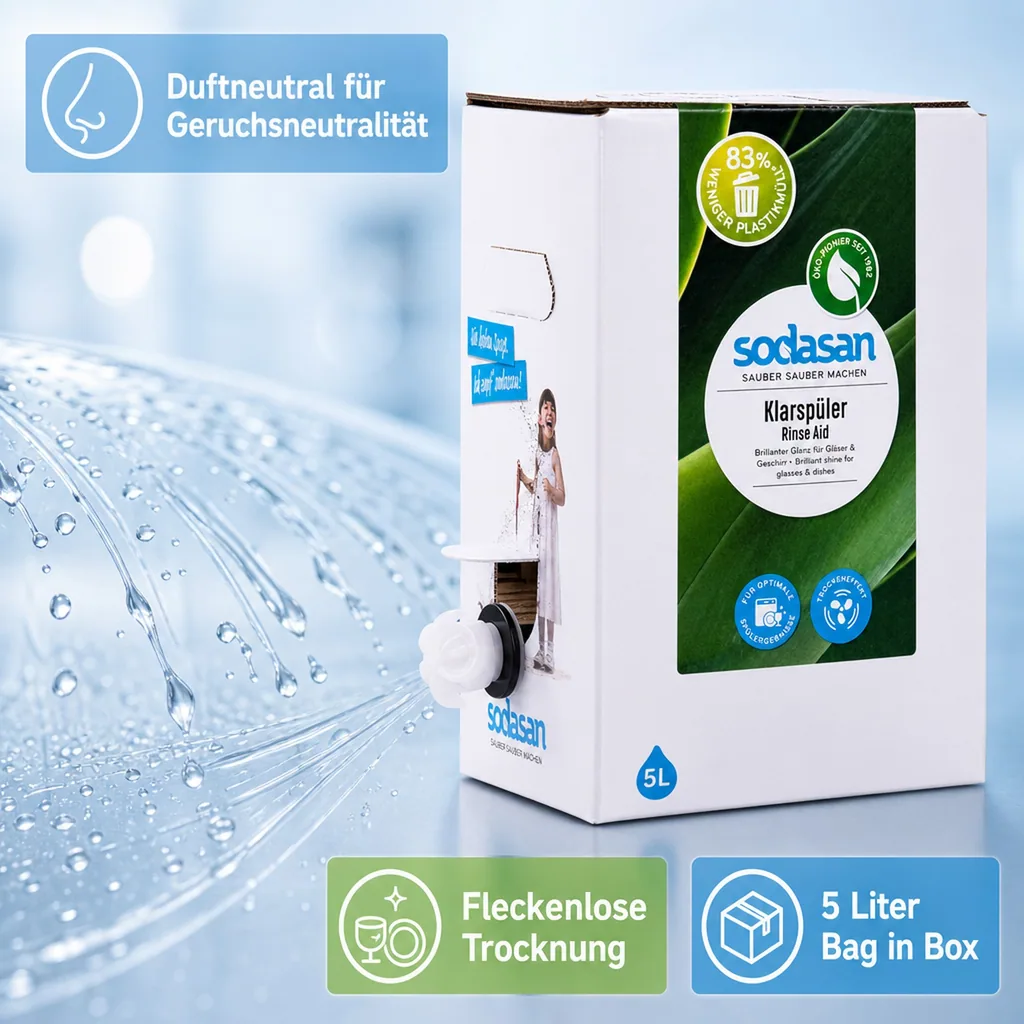 SODASAN Klarspüler 5 Liter Bag in Box BiB