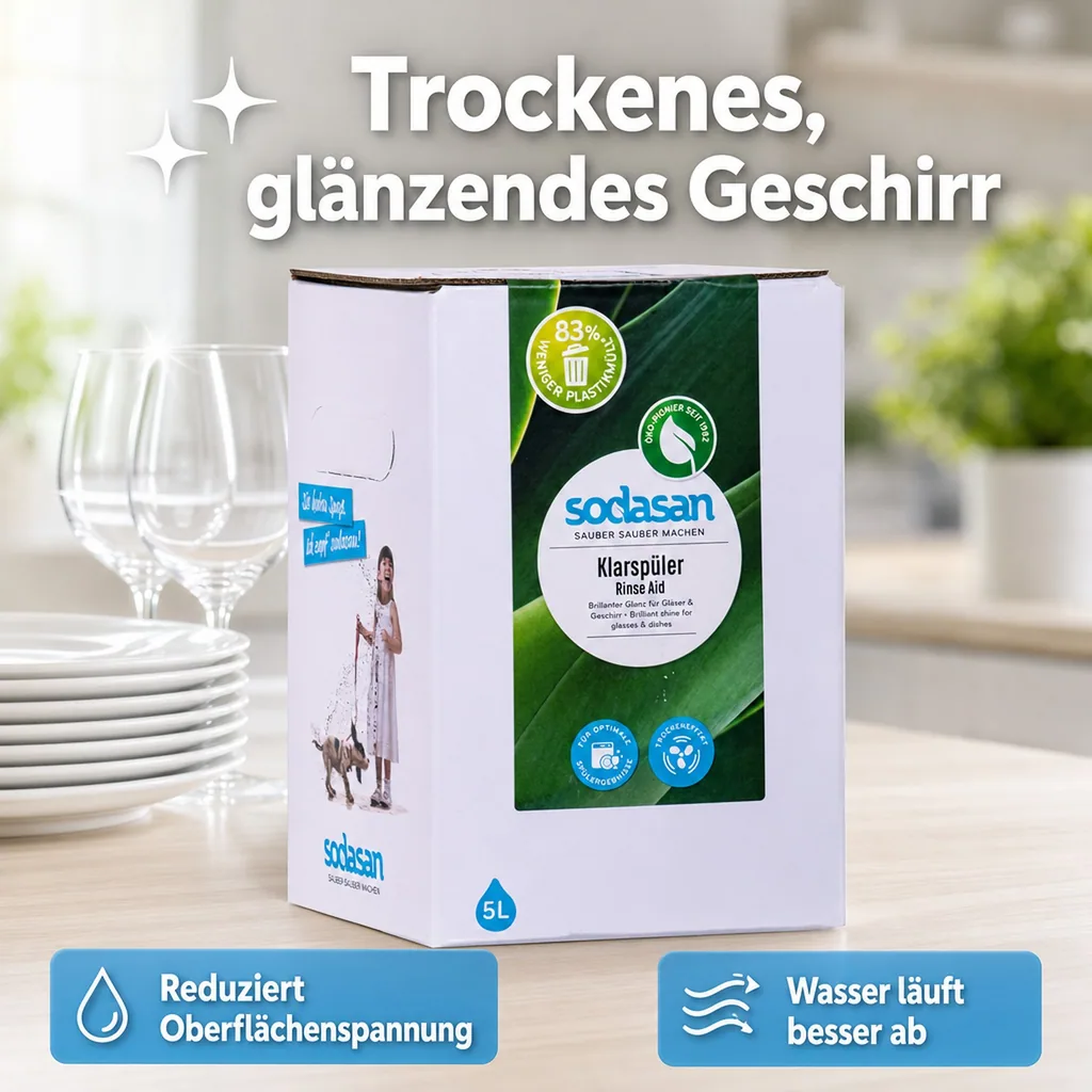 SODASAN Klarspüler 5 Liter Bag in Box BiB