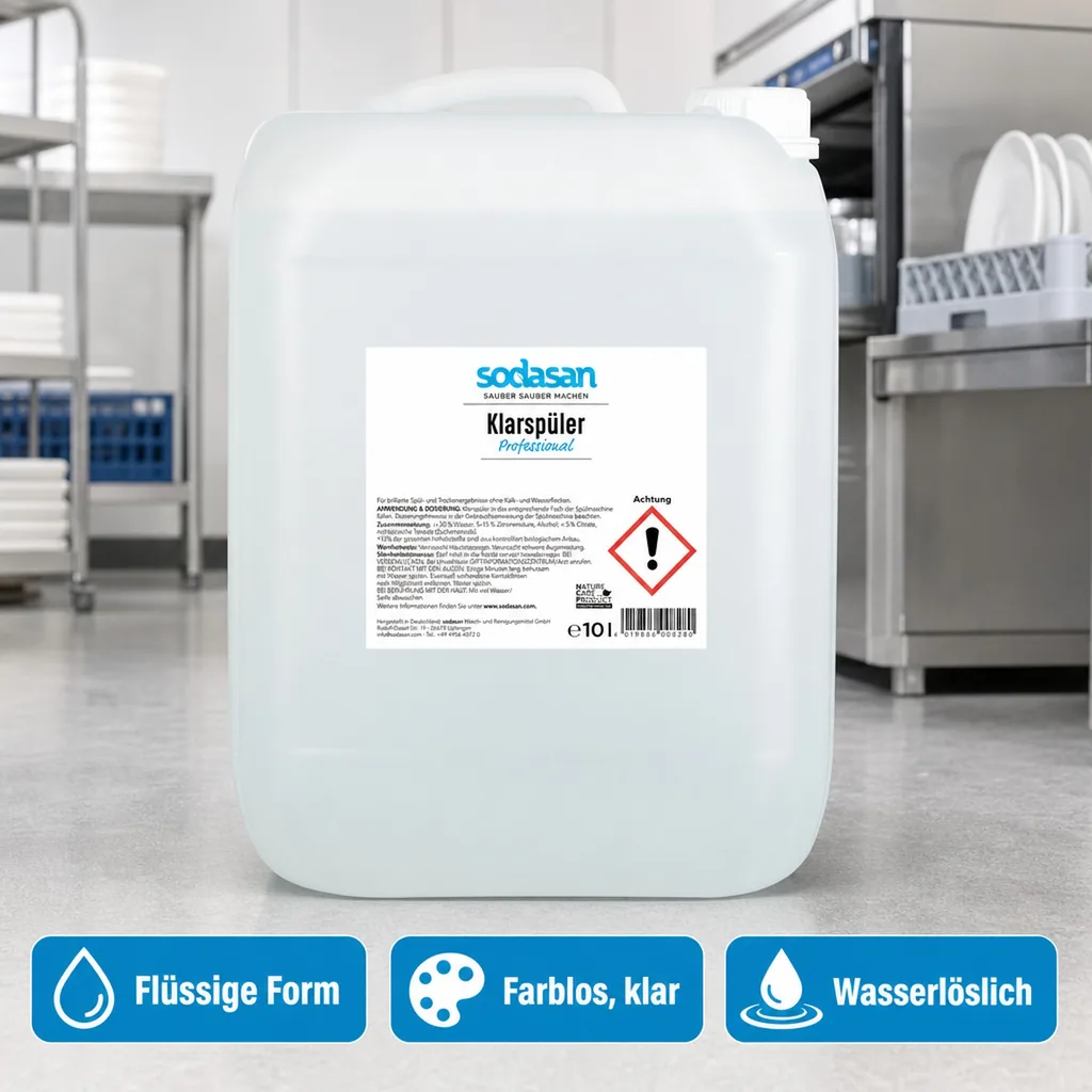 SODASAN Klarspüler Professional 10 Liter