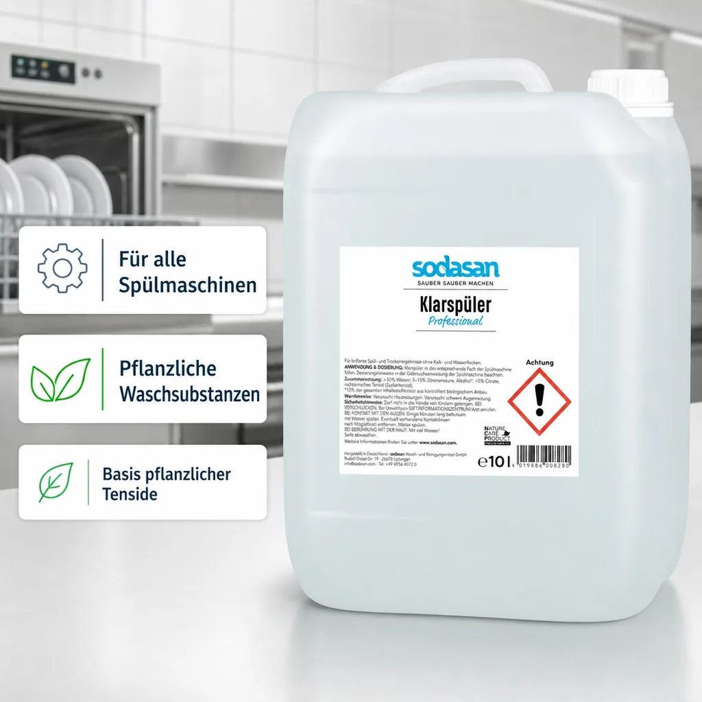 SODASAN Klarspüler Professional 10 Liter