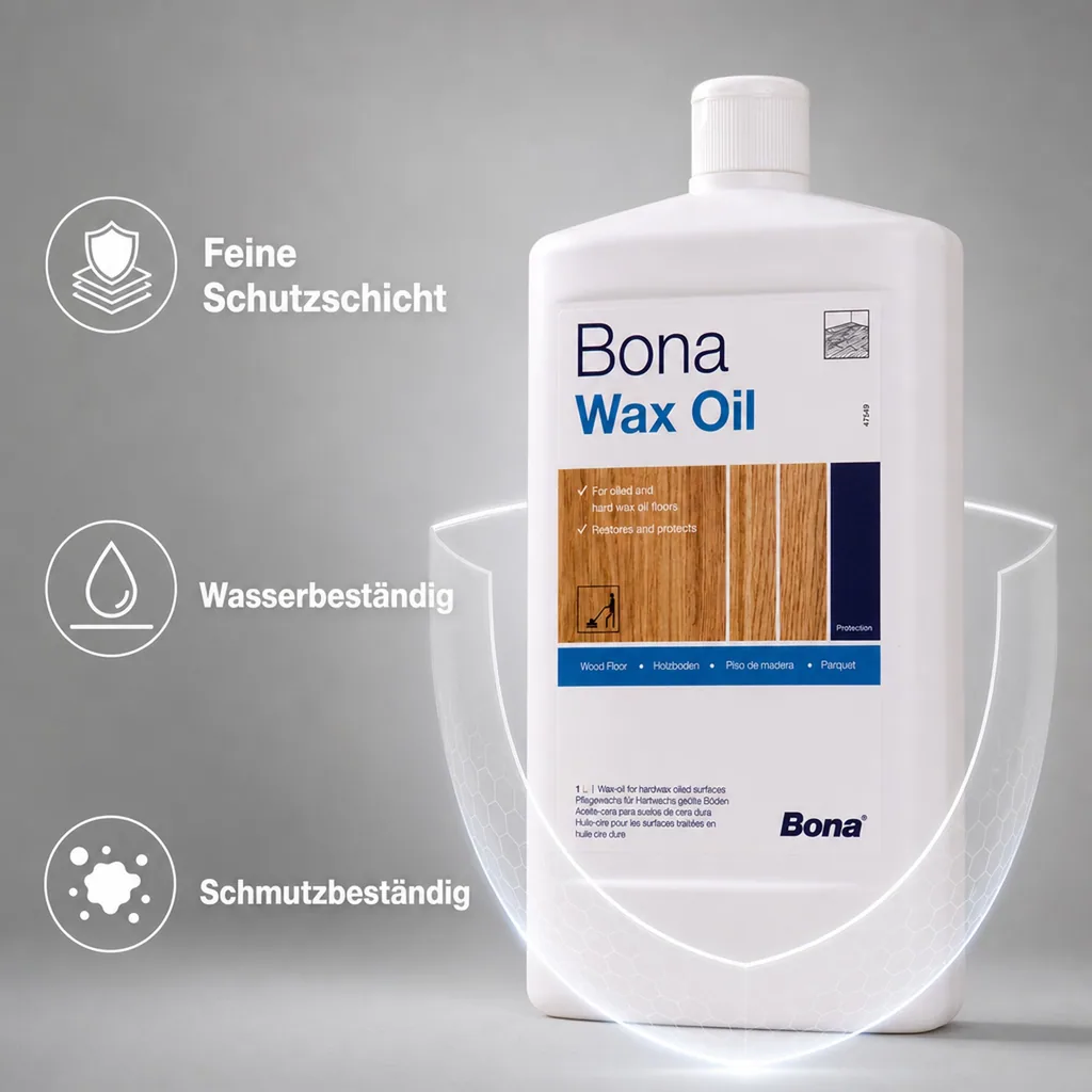 BONA Wax Oil W 1 Liter Beständiges Öl/Wachsgemisch