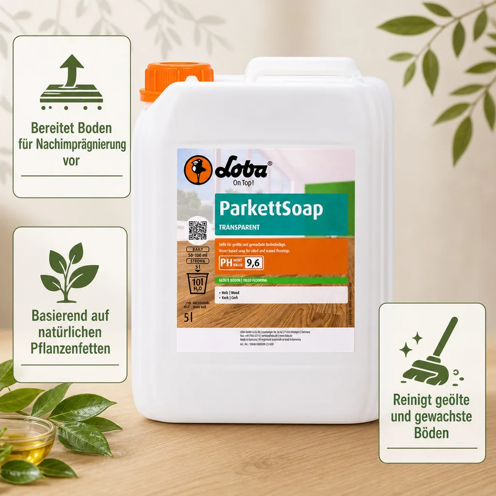 LOBA Parkett Soap 5 Liter transparent