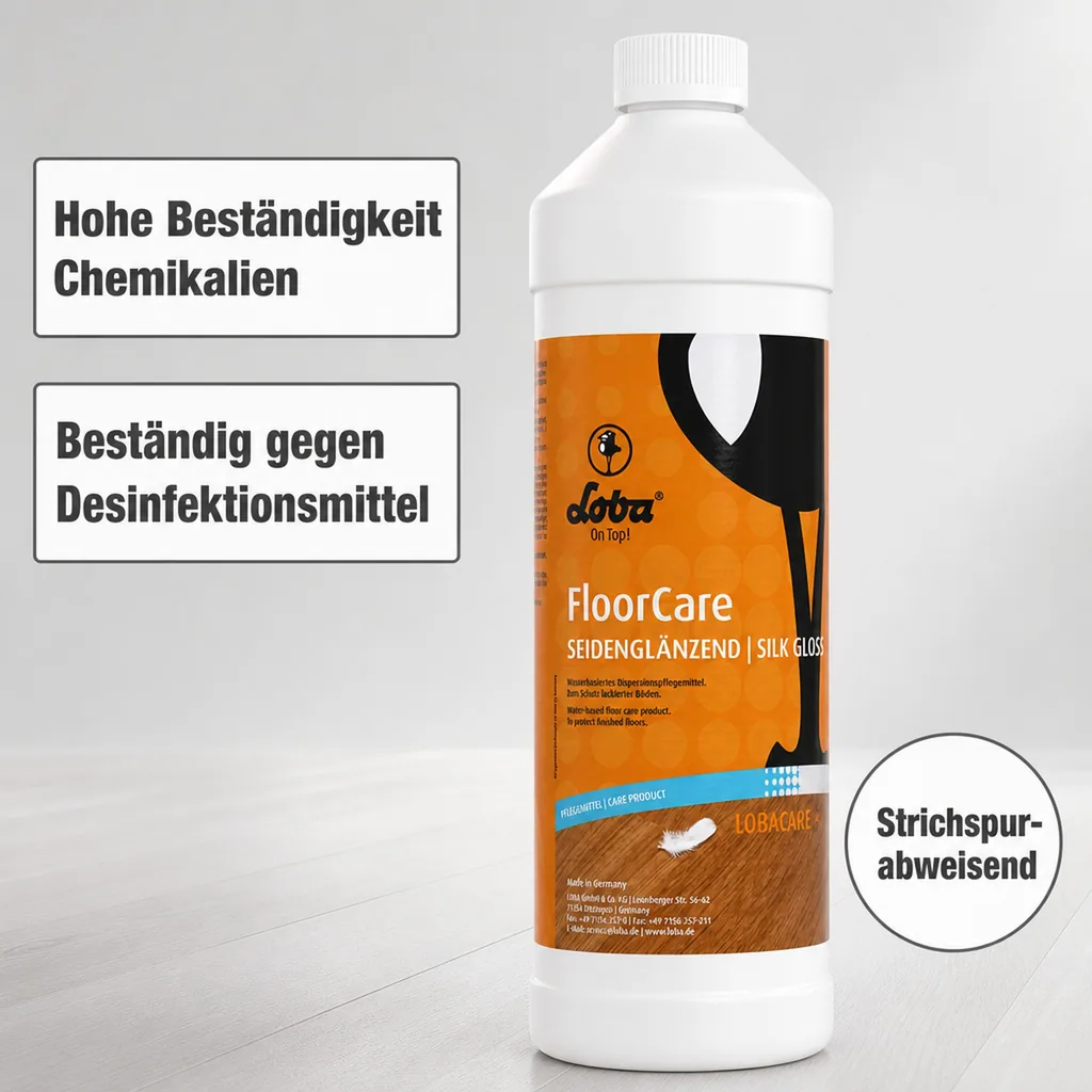 LOBA FloorCare seidenglänzend 1 Liter Bodenpflege