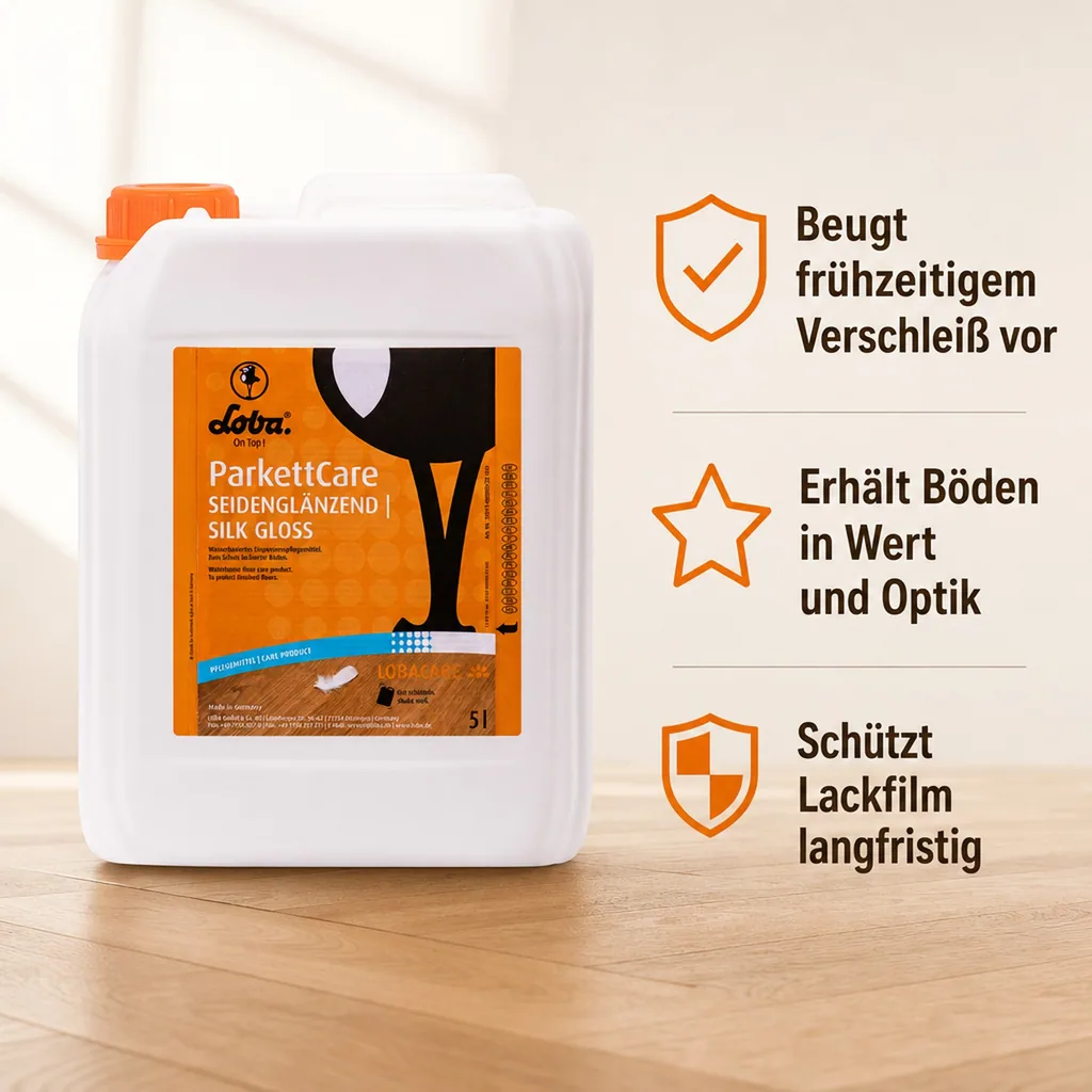LOBA ParkettCare seidenglänzend 5 Liter
