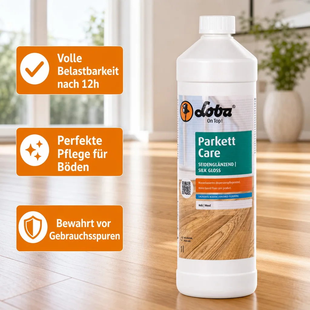 LOBA ParkettCare seidenglänzend 1 Liter