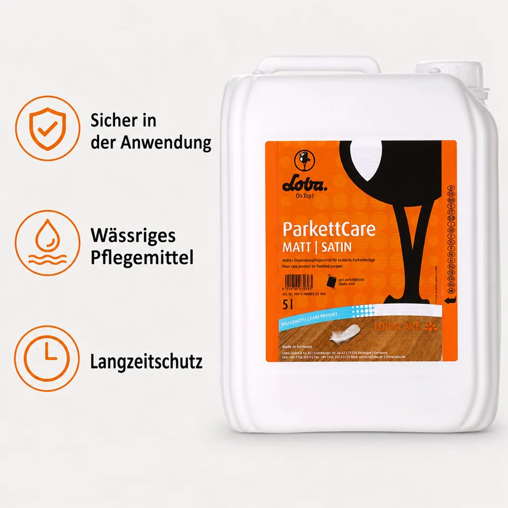 LOBA ParkettCare matt 5 Liter