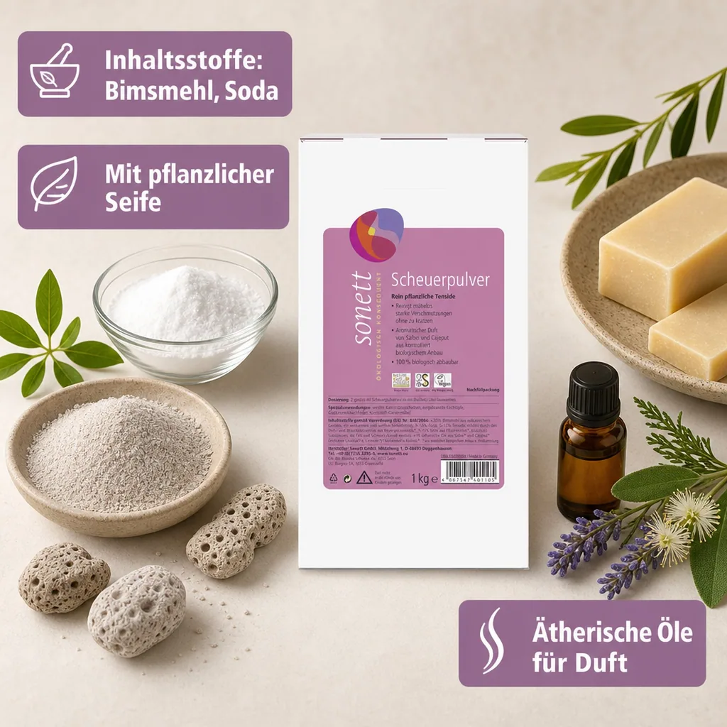 SONETT Scheuerpulver 1 kg Nachfüllbeutel