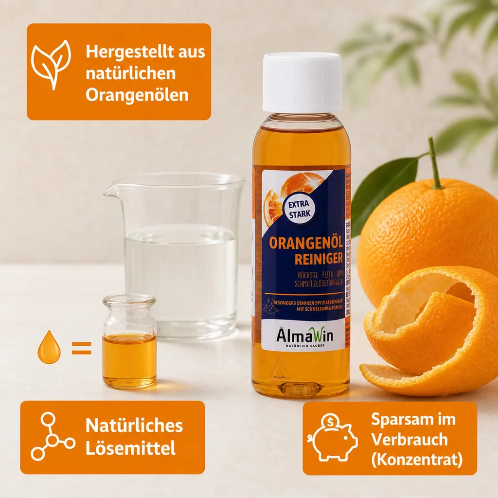 ALMAWIN Orangenölreiniger extra stark 125 ml Konzentrat