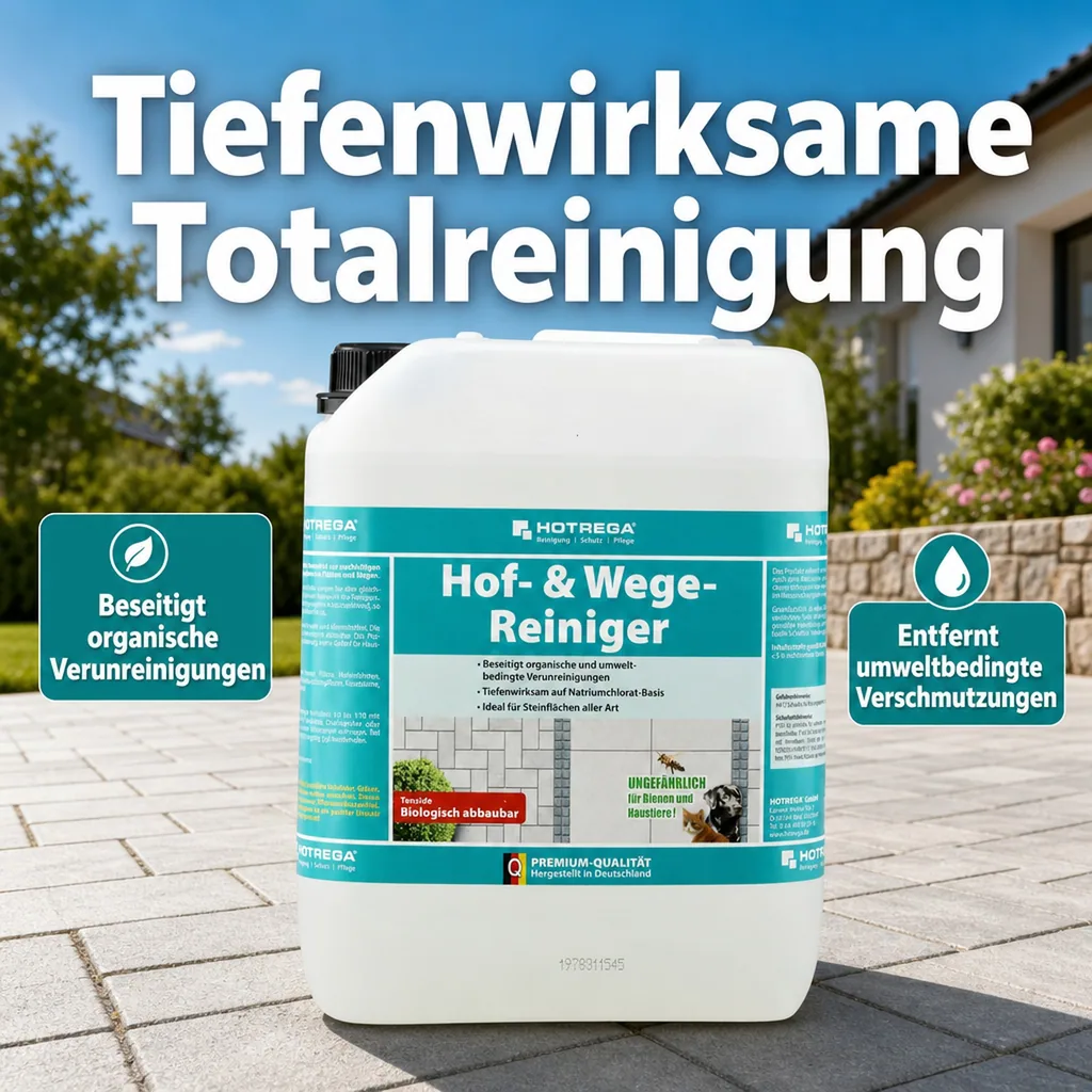 HOTREGA Hof- & Wege Reiniger 5 Liter Konzentrat