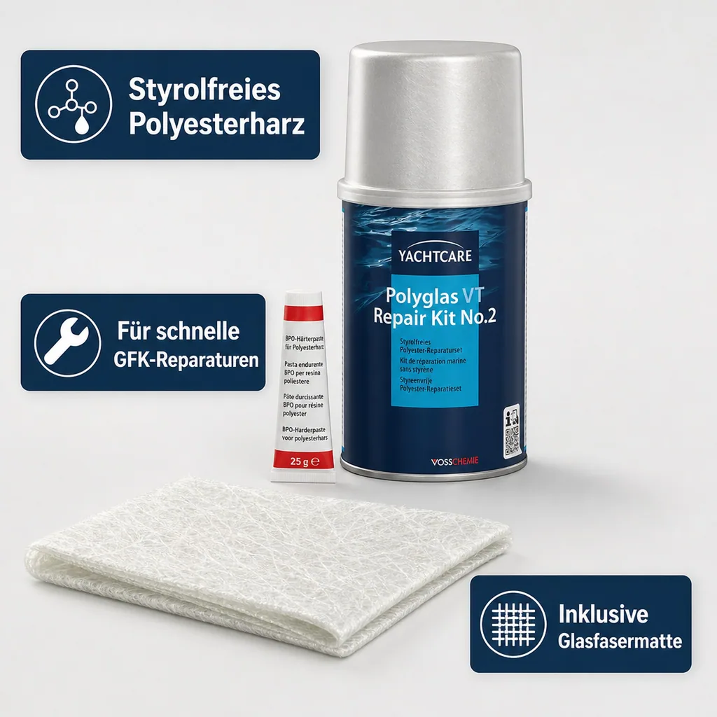 YACHTCARE Polyglas VT Repair Kit No.2 - 800 g