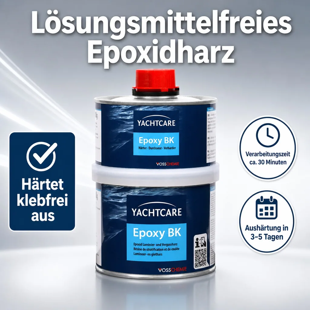 YACHTCARE Epoxy BK A+B 500 g Laminier- und Vergussharz