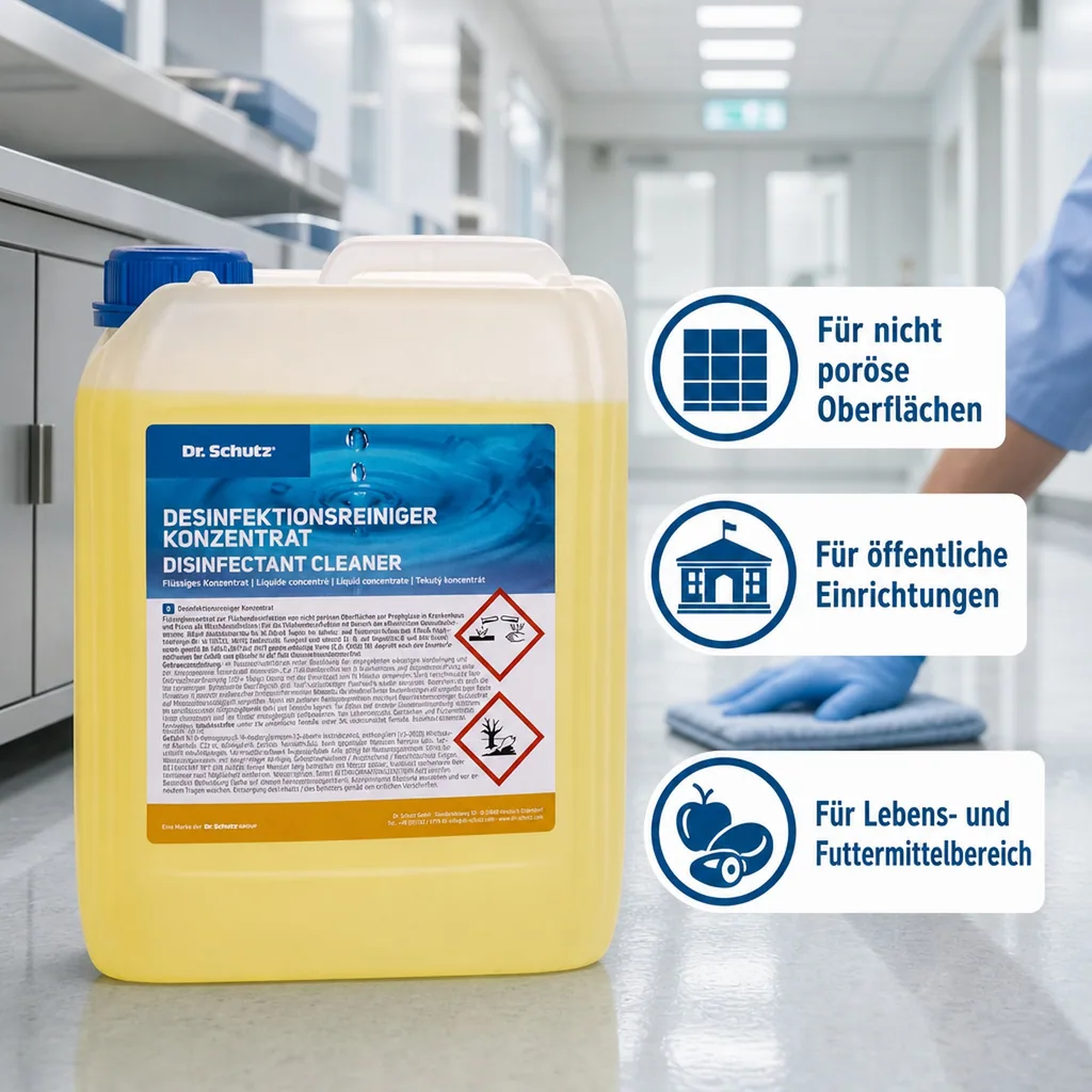 DR. SCHUTZ Desinfektionsreiniger 5 Liter Konzentrat