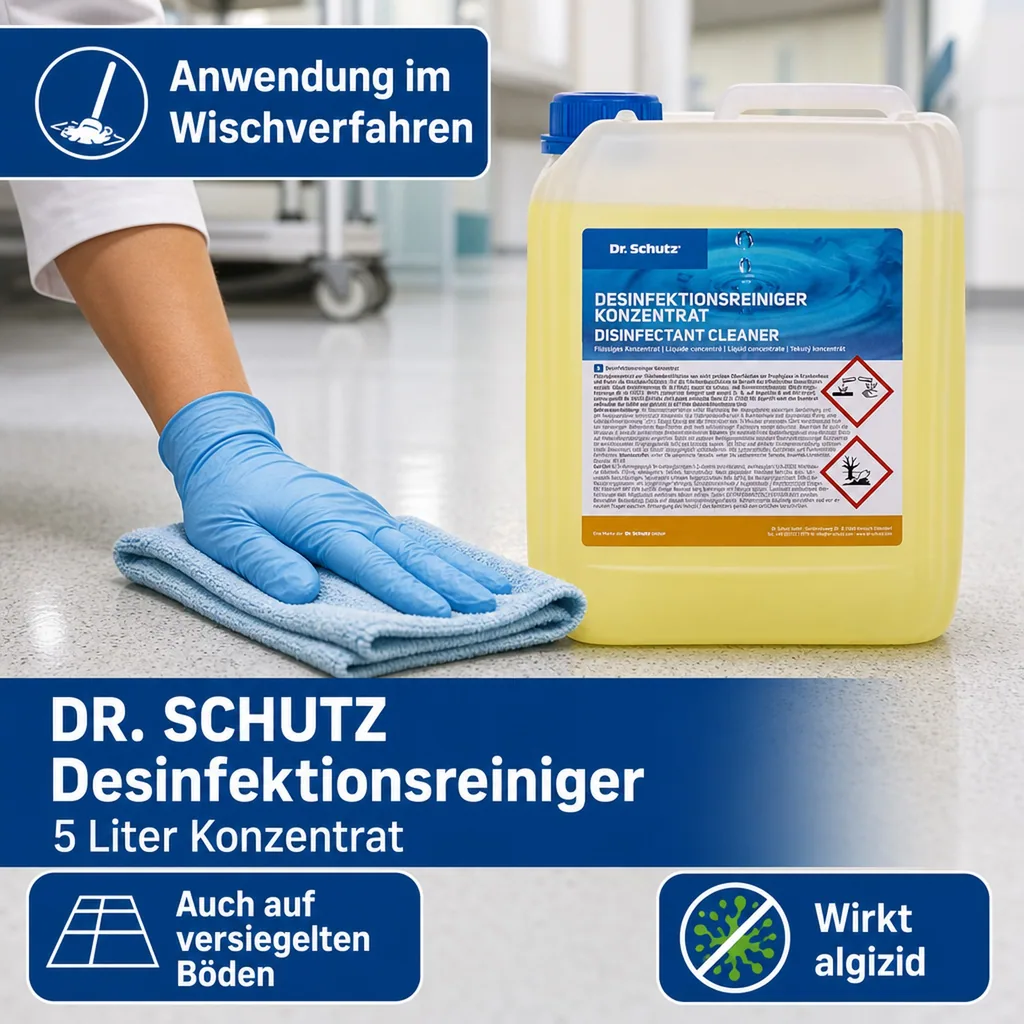 DR. SCHUTZ Desinfektionsreiniger 5 Liter Konzentrat