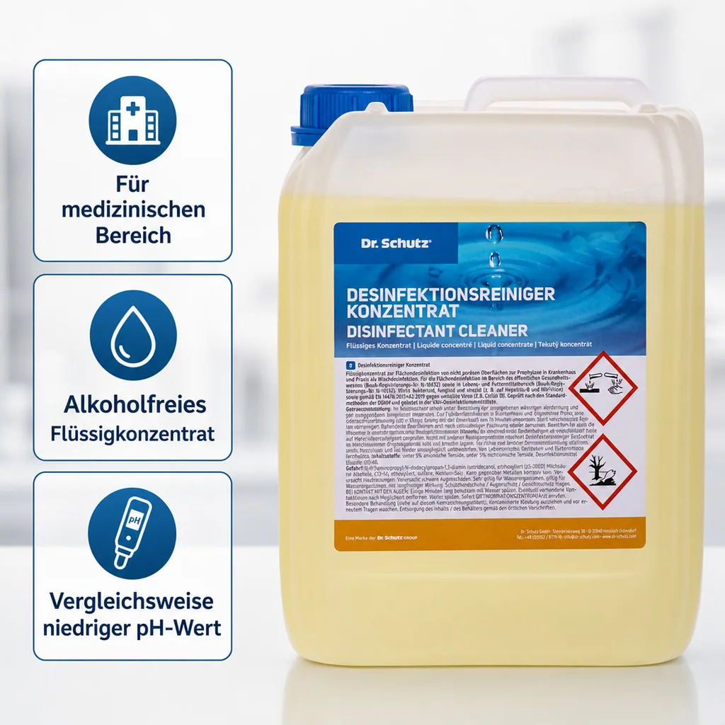 DR. SCHUTZ Desinfektionsreiniger 5 Liter Konzentrat