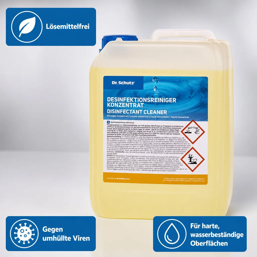 DR. SCHUTZ Desinfektionsreiniger 5 Liter Konzentrat