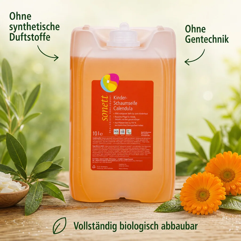 SONETT Kinder Schaumseife Calendula 10 Liter