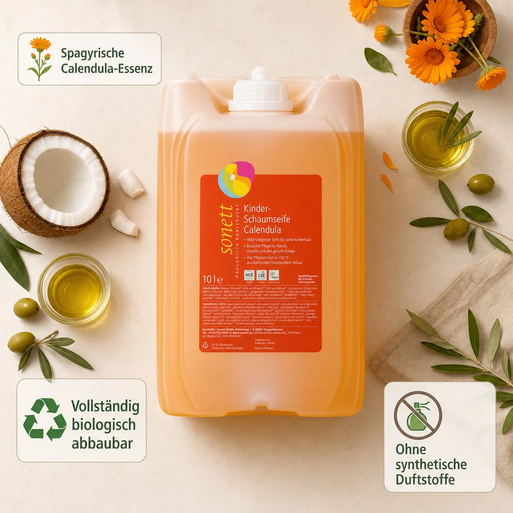 SONETT Kinder Schaumseife Calendula 10 Liter
